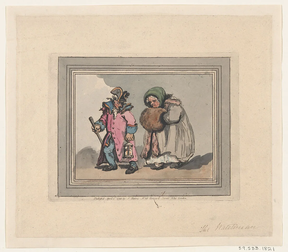 A Return from a Visit — John Harris|Henry William Bunbury|Thomas Rowlandson