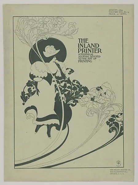 Cover: The Inland Printer, Vol. XIII, no 5 — The Inland Printer Company|William Henry Bradley