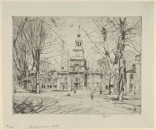 Independence Hall — Childe Hassam