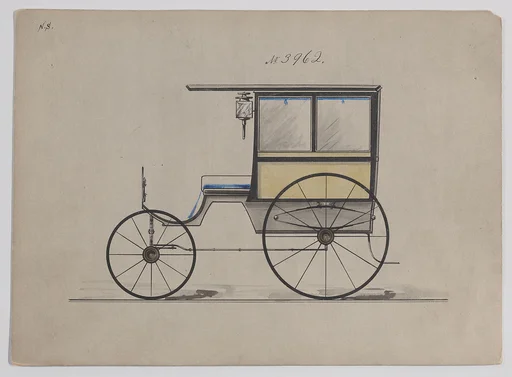 Design for Omnibus or Wagonette, no. 3962