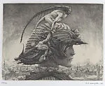 Casque d’apparat from Erik Desmazières: Etchings, 1972-1981 — Erik Desmazières