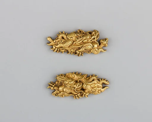 Pair of Sword-Grip Ornaments (Menuki)