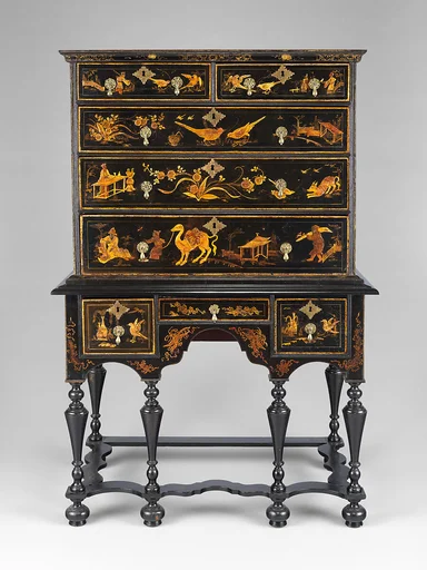 High chest of drawers