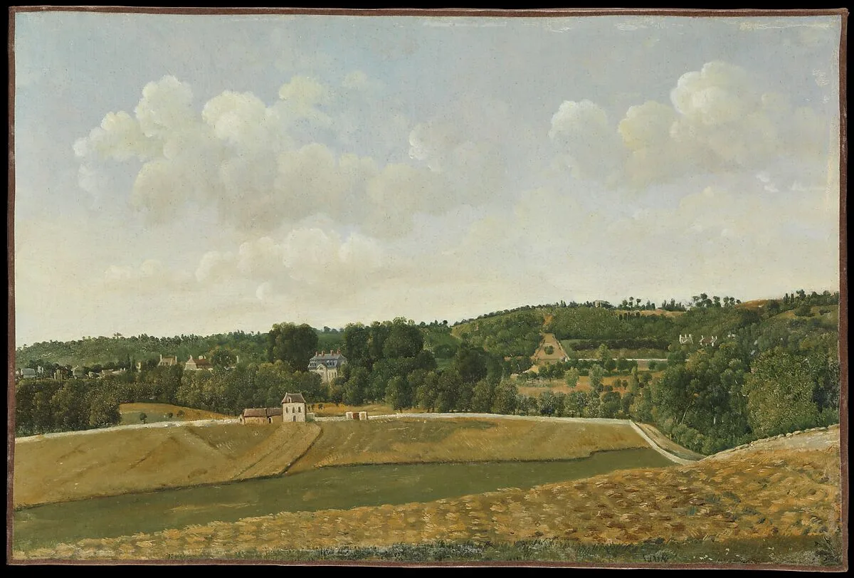 View of Châtenay — Achille-Etna Michallon