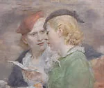 Two Girls — Isabel Bishop