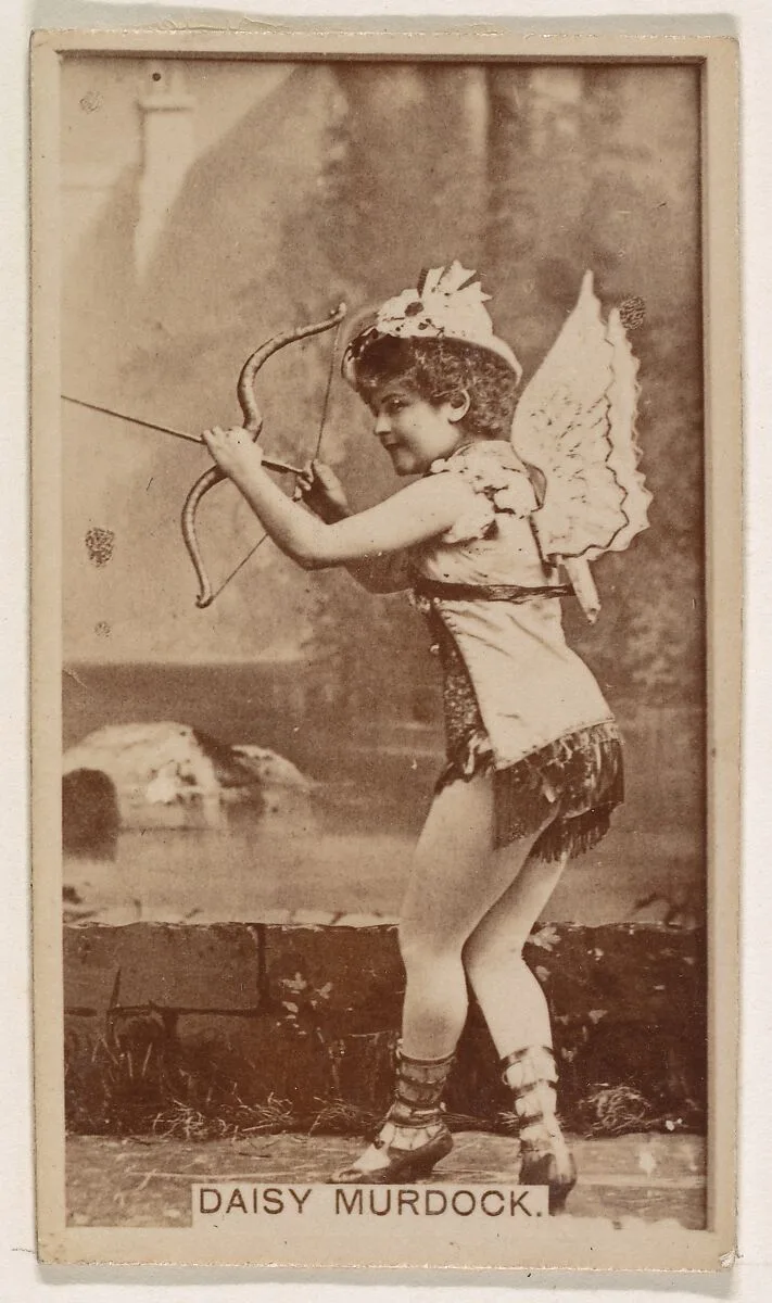 Daisy Murdoch, from the Actresses series (N245) issued by Kinney Brothers to promote Sweet Caporal Cigarettes — Kinney Brothers Tobacco Company