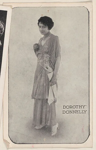 Dorothy Donnelly from Kromo Gravure "Leading Moving Picture Stars" (W623) — Kromo Gravure Photo Company, Detroit, Michigan