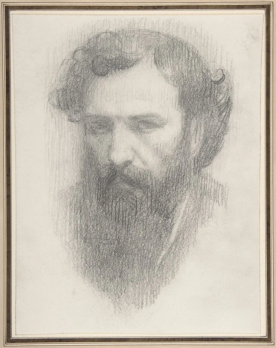 Self-Portrait — Alphonse Legros|Alphonse Legros