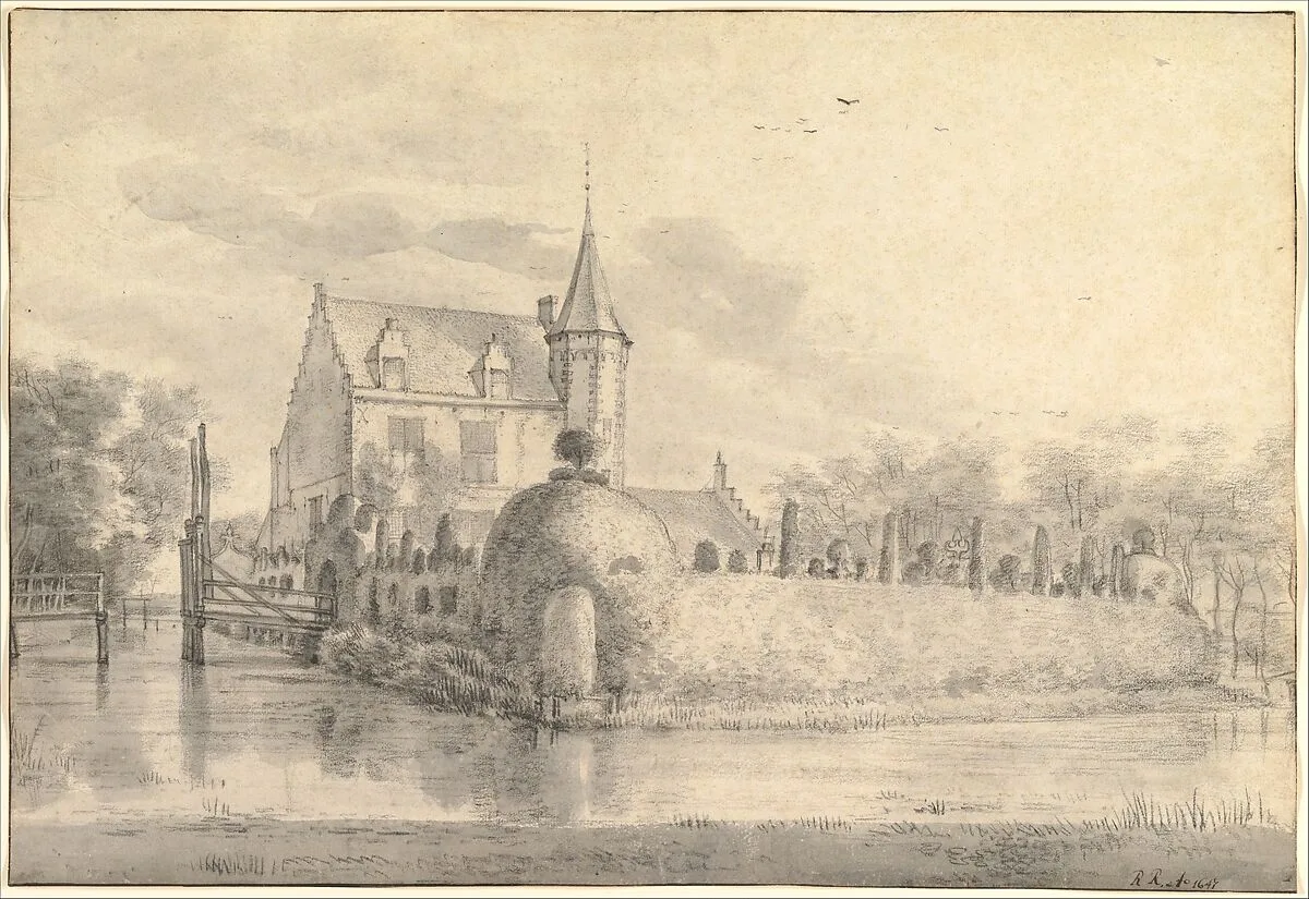 The Castle Meerdevoort, near Dordrecht — Roelant Roghman