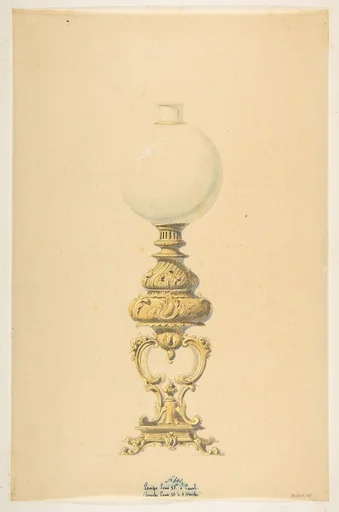Design for an Oil Lamp
