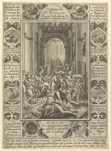 Dissidium In Ecclesia, from "Allegories of the Christian Faith, from Christian and Profane Allegories"