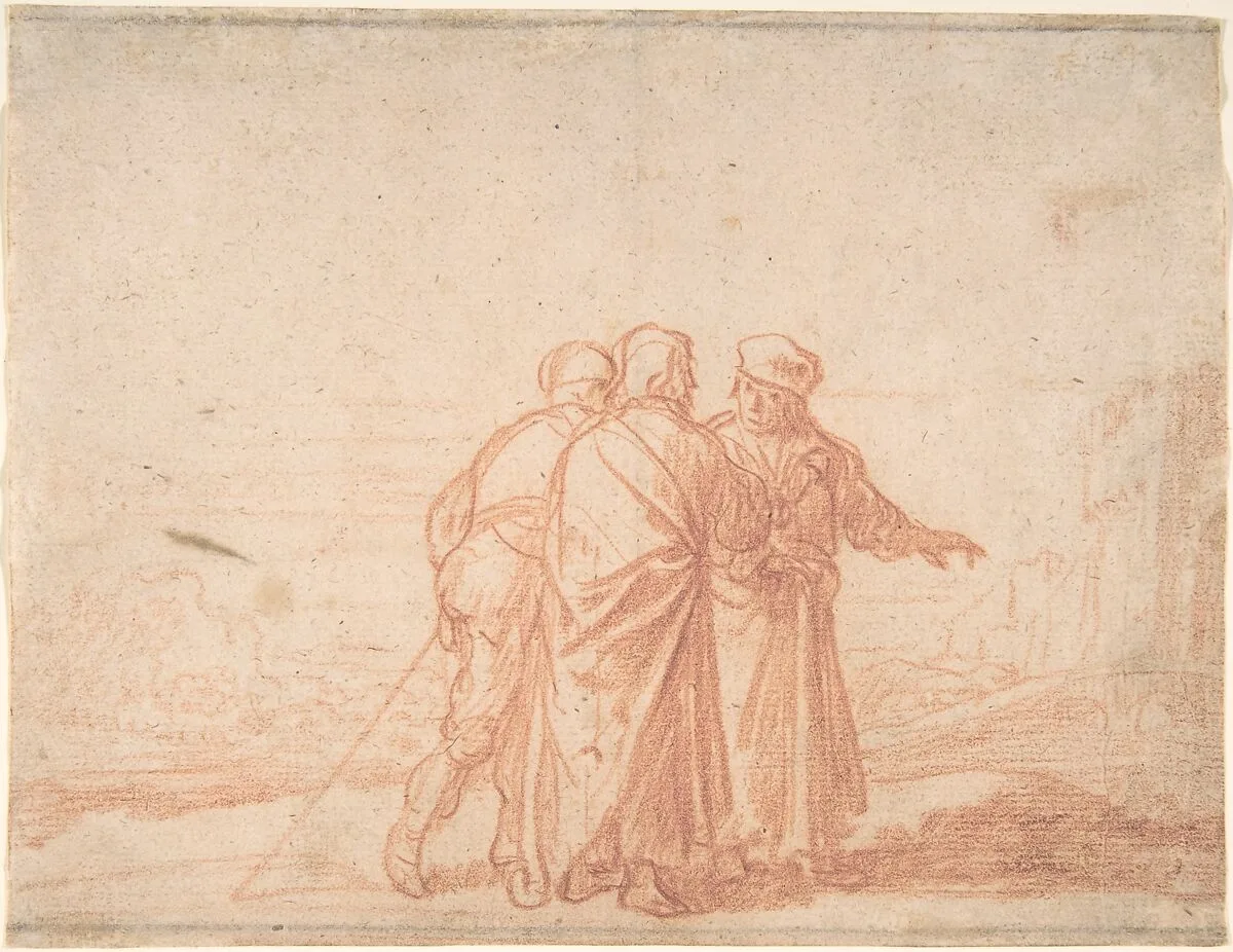 The Road to Emmaus — Claes Moeyaert
