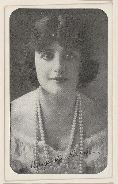 Margarita Fischer from Kromo Gravure "Leading Moving Picture Stars" (W623) — Kromo Gravure Photo Company, Detroit, Michigan