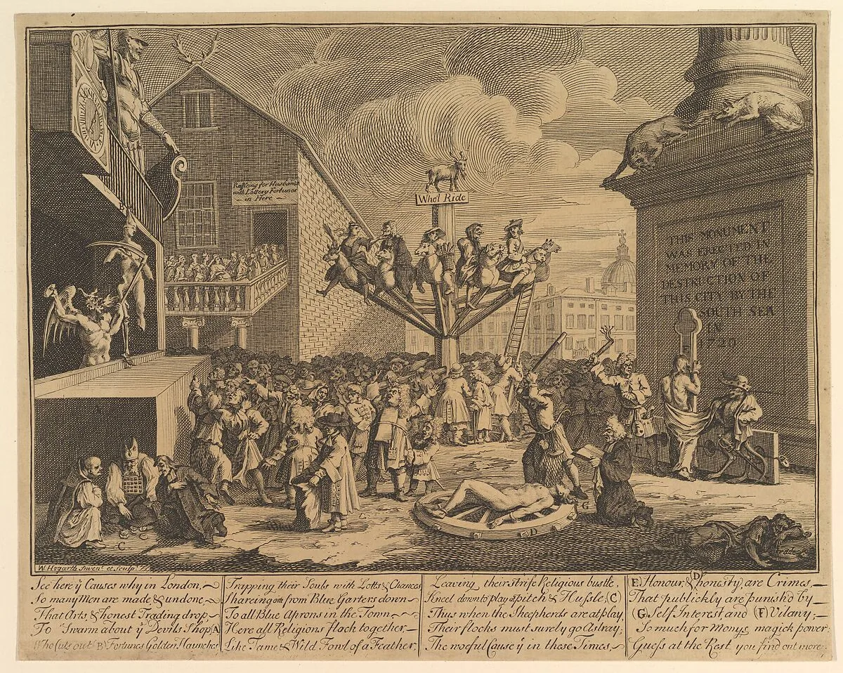 The South Sea Scheme — William Hogarth