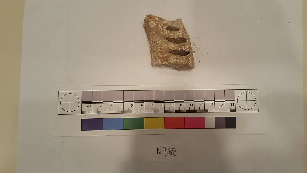 Stucco Fragment — Unknown