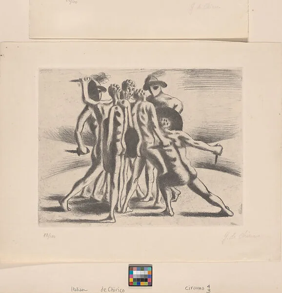 Gladitorial Combat — Giorgio de Chirico
