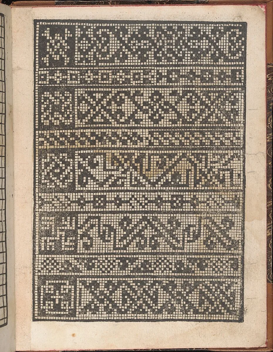 Spechio di pensieri delle belle et Virtudiose donne, page 10 (recto) — Matteo Pagano