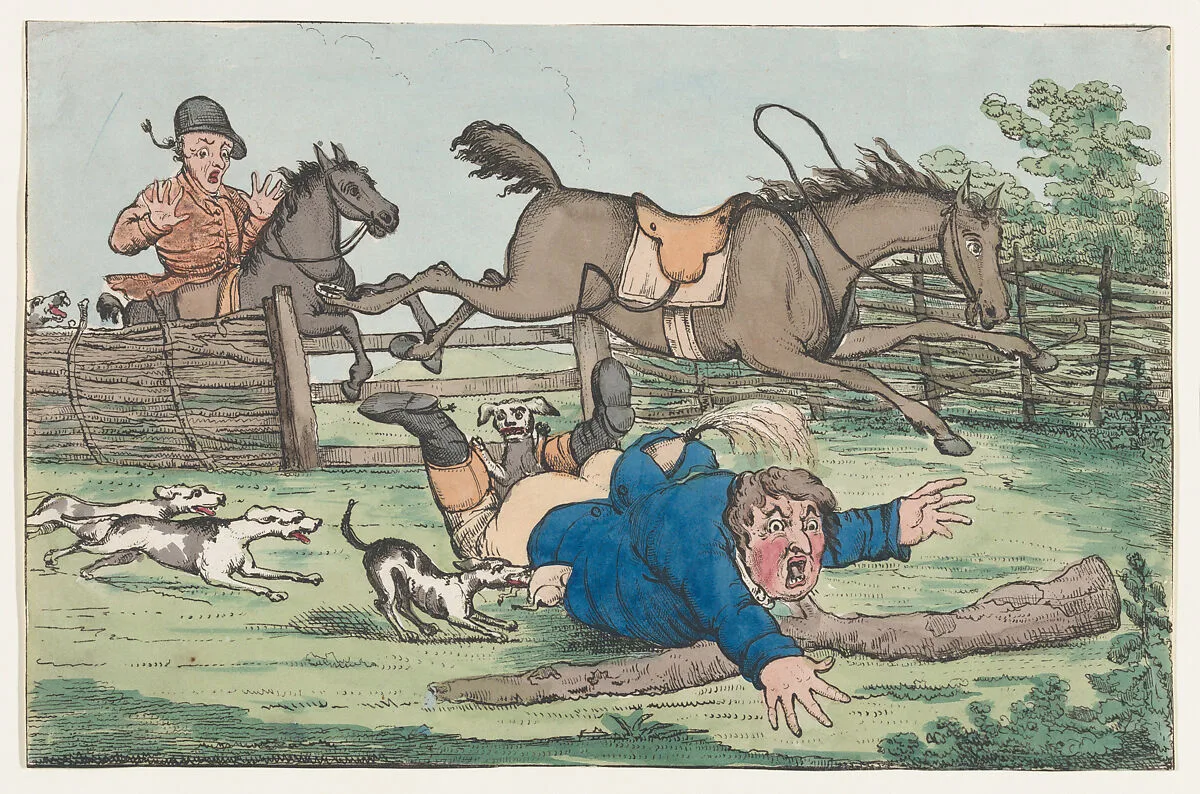 Fallen Rider — Henry William Bunbury
