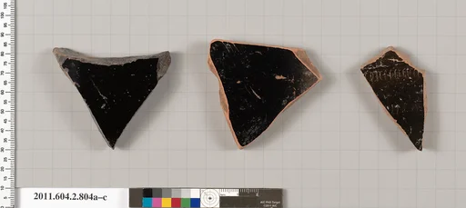 Terracotta fragments of calyx-kraters (bowls for mixing wine and water)