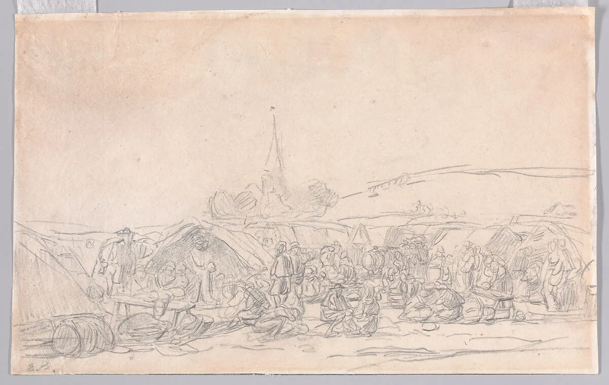 The Pardon of Saint-Anne-La-Palud — Eugène Boudin