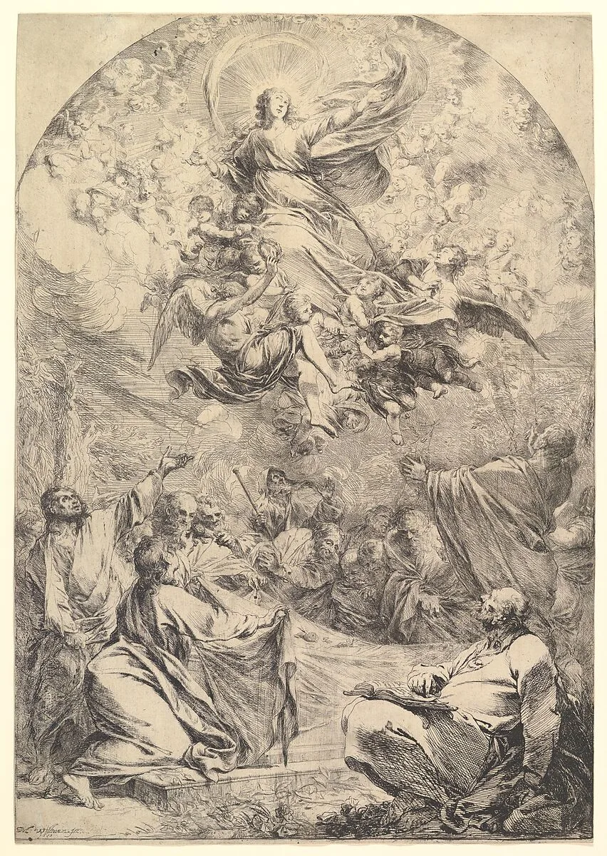 The Assumption of the Virgin — Michael Lucas Leopold Willmann