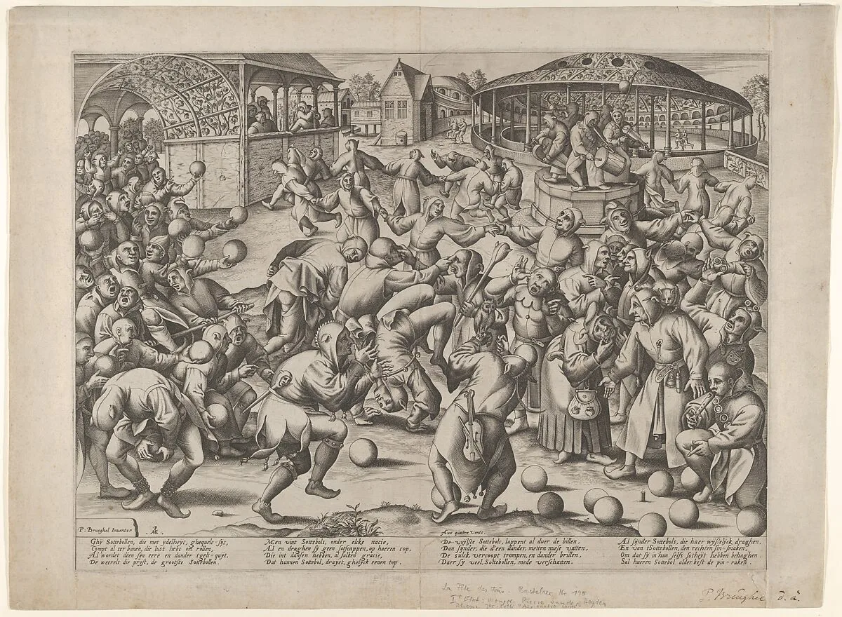 Festival of Fools — Pieter Bruegel the Elder|Pieter van der Heyden|Aux Quatre Vents