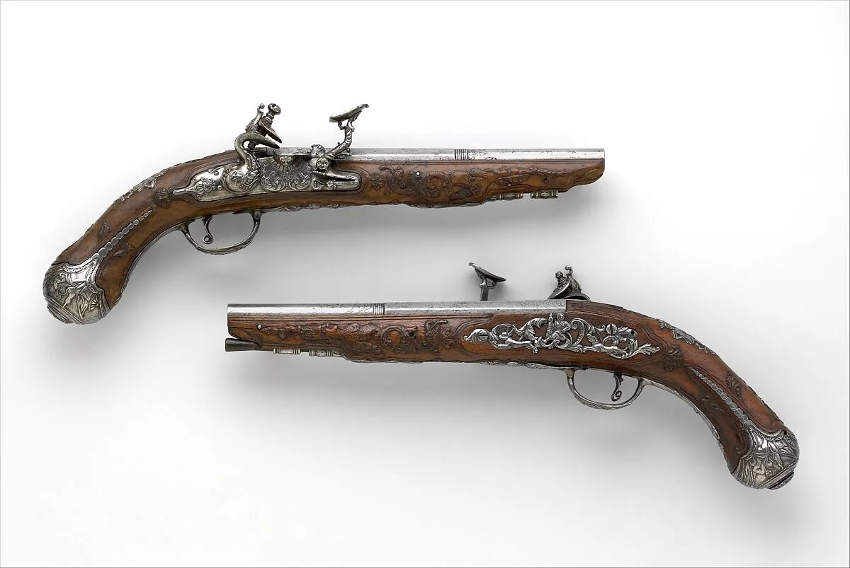 Pair of Snaphaunce Pistols — Unknown