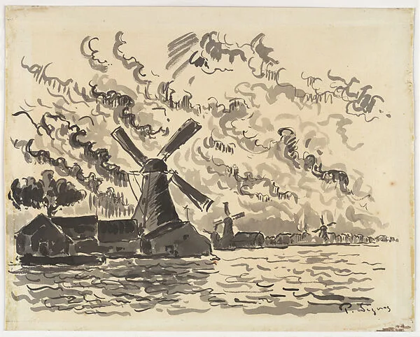 Windmills — Paul Signac