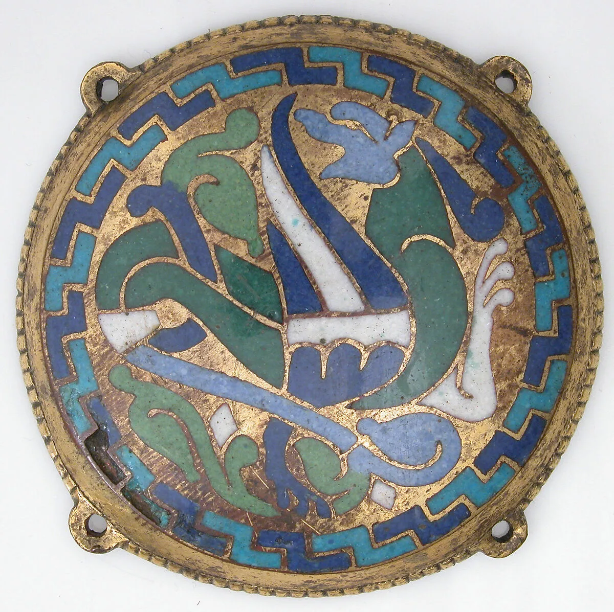 Winged Dragon (one of five medallions from a coffret) — Unknown