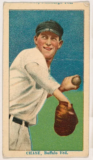 Hal Chase, Buffalo, from Coupon Cigarettes Baseball Issue, 1914-1916