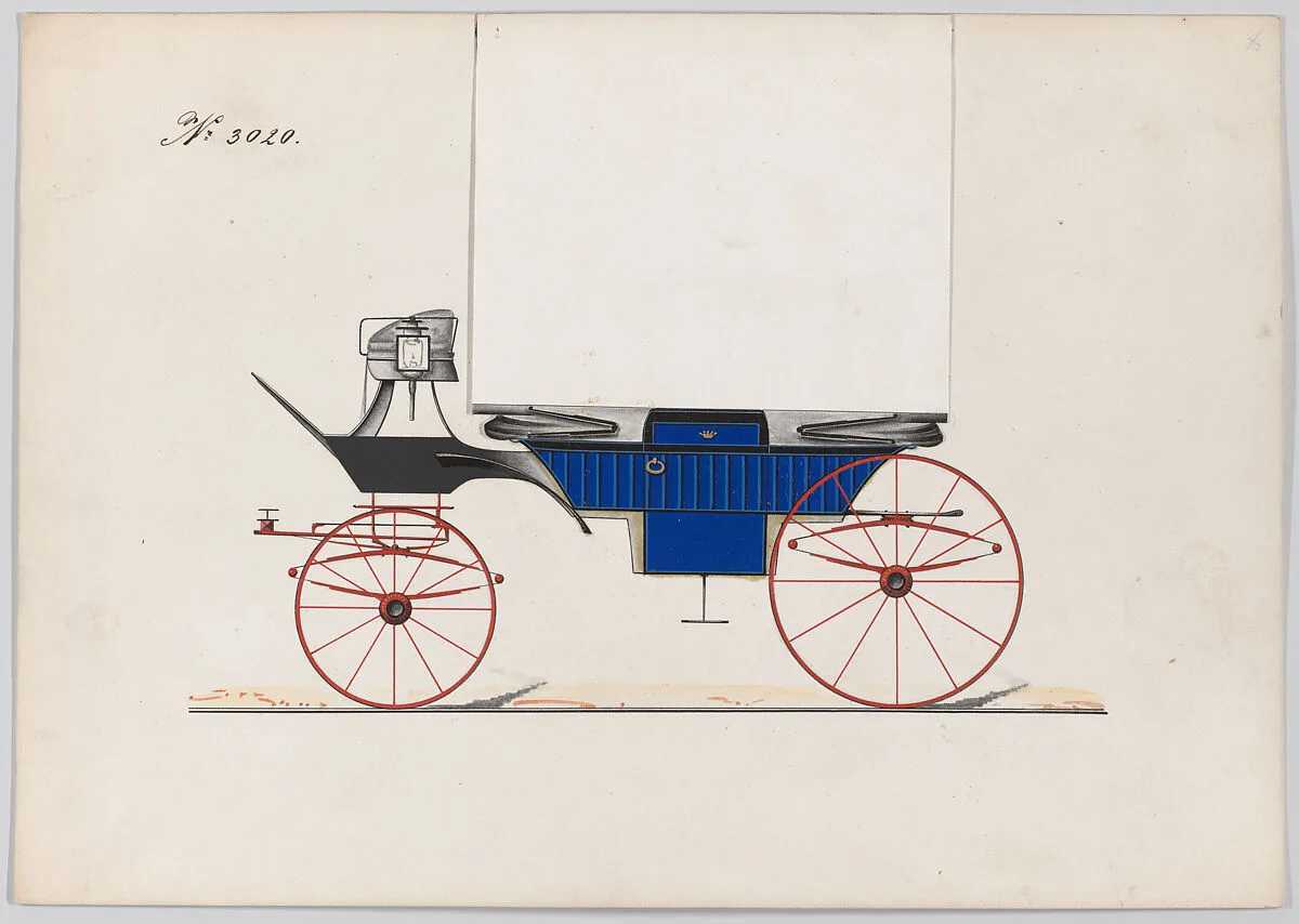 Design for Landau, No. 3006 — Brewster & Co.