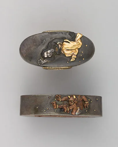 Sword-Hilt Collar and Pommel (Fuchigashria)