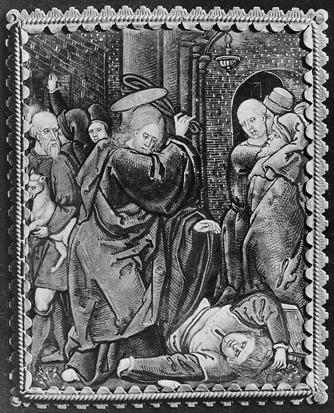 Christ Driving the Money Changers from the Temple (one of a series) — Unknown