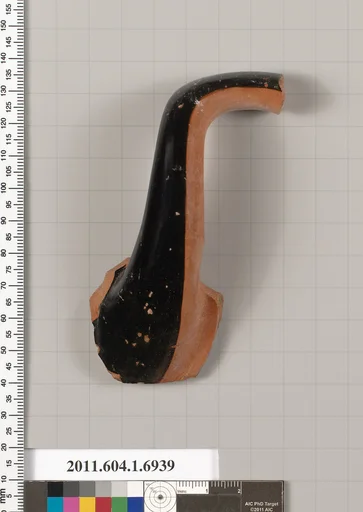 Terracotta fragment of a kylix (drinking cup)