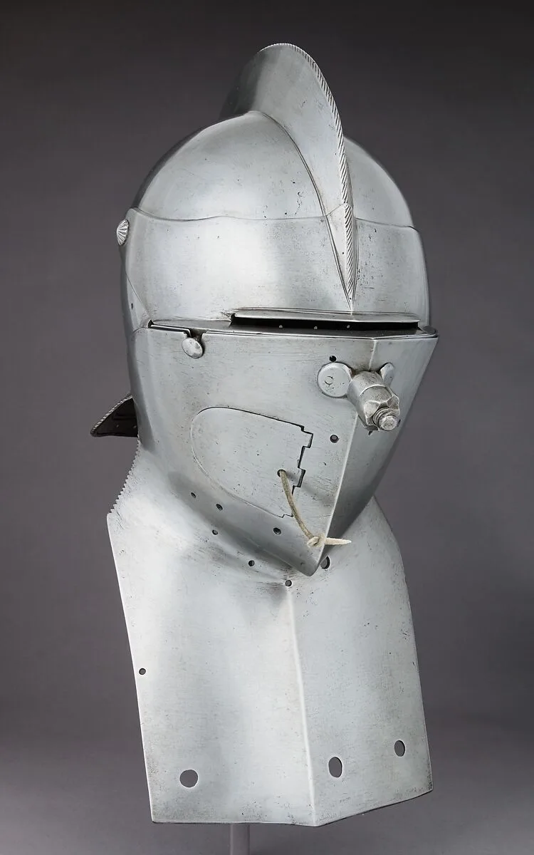 Sallet and Buffe for a Rennzeug in the Saxon Fashion — Unknown