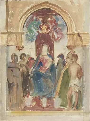 Madonna and Child and Saints