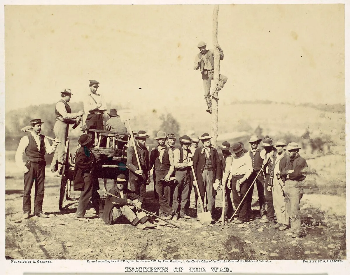Military Telegraphic Corps, Army of the Potomac, Berlin, October 1862 — Alexander Gardner