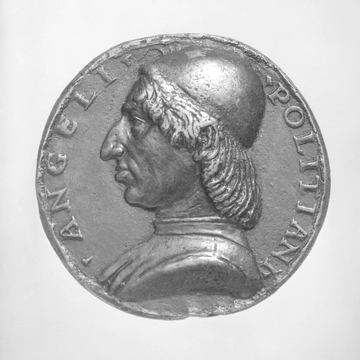 Angelo Poliziano (1454–1494) and Maria Poliziana — Niccolò Fiorentino (Niccolò di Forzore Spinelli)