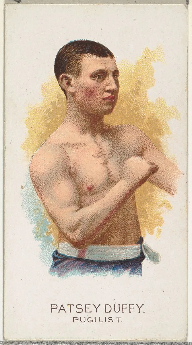 Patsey Duffy, Pugilist, from World's Champions, Series 2 (N29) for Allen & Ginter Cigarettes — Lindner, Eddy & Claus|Allen & Ginter