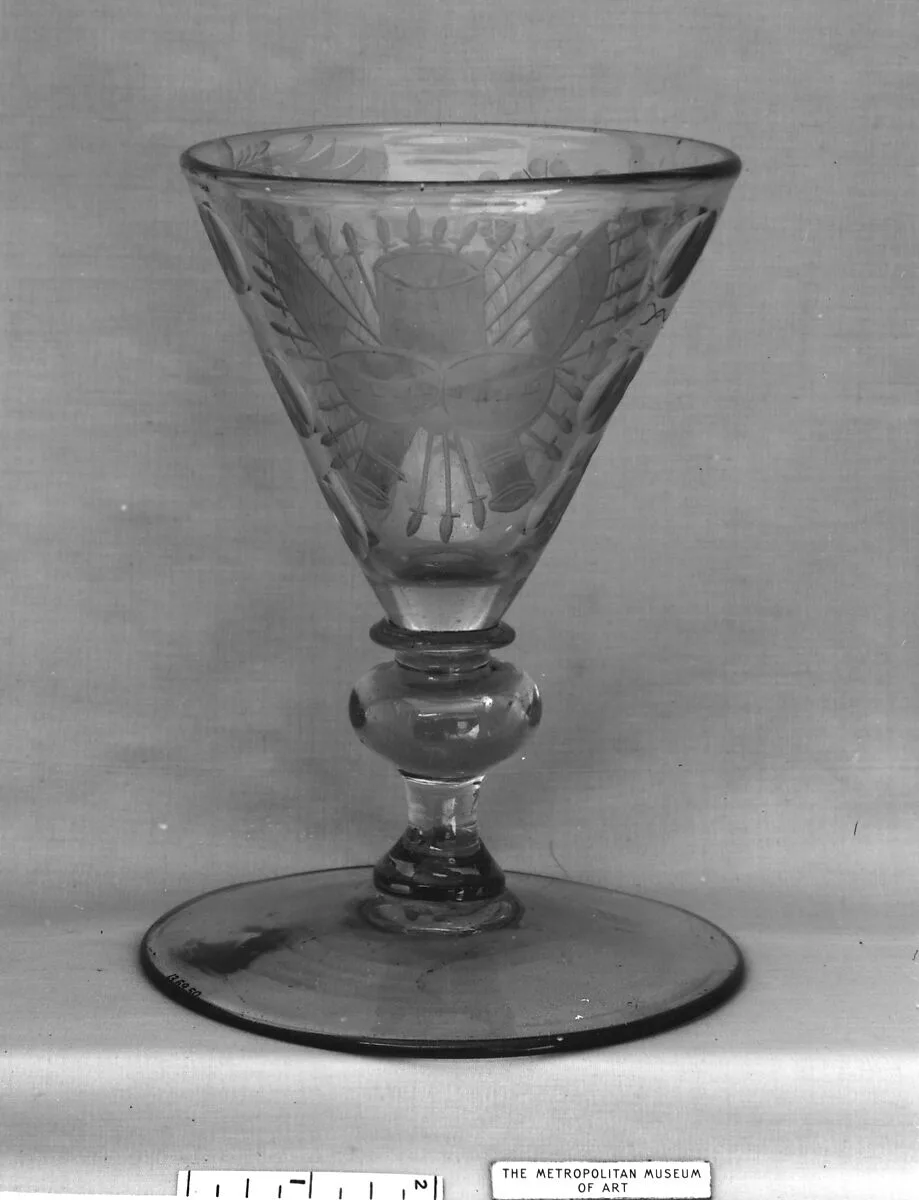 Pledge glass — Unknown