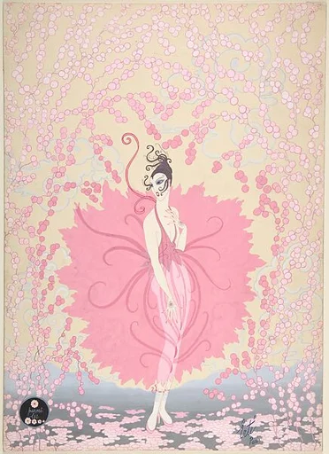 "Fleur Parmis les Fleurs": Cover Design for "Harper's Bazaar"
