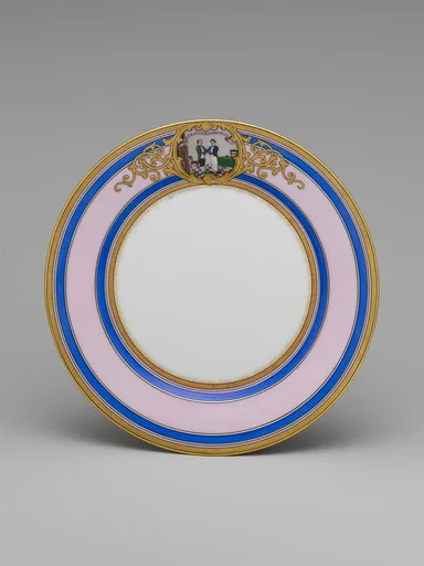 Continental Porcelain Plate, Kentucky