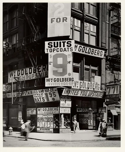 [Wm. S. Goldberg Store, N.Y.]