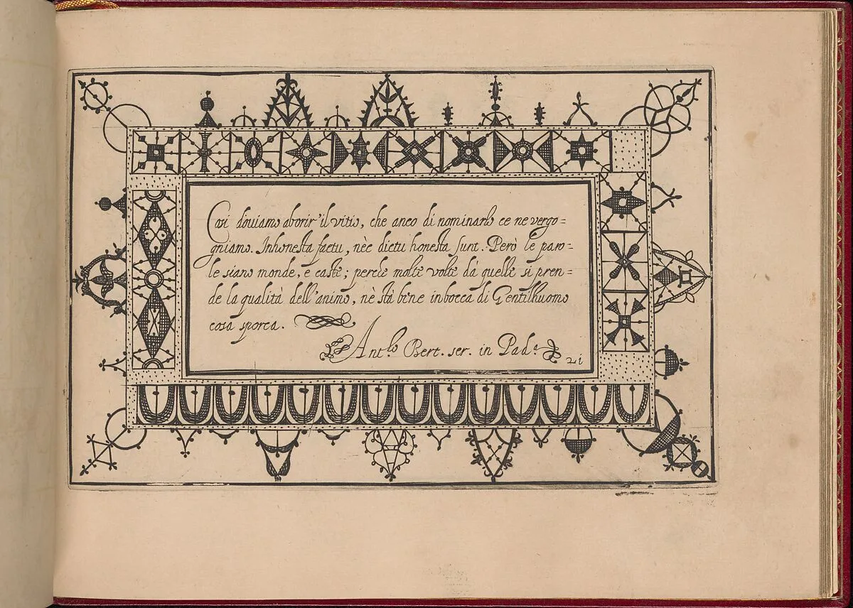 Ghirlanda: Di sei vaghi fiori scielti da piu famosi Giardini d'Italia, page 29 (recto) — Pietro Paulo Tozzi|Libraria del Giesu