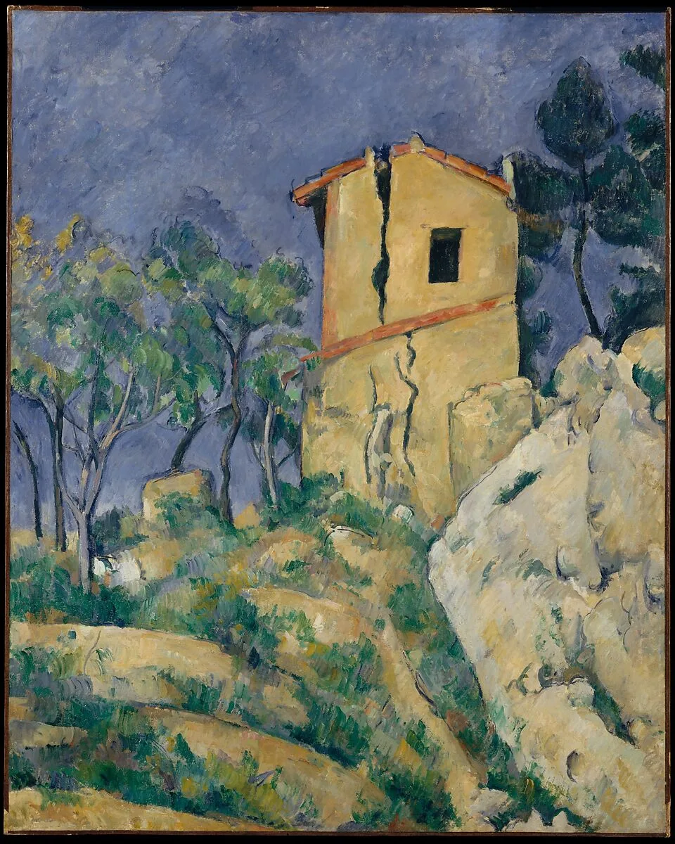 The House with the Cracked Walls — Paul Cézanne