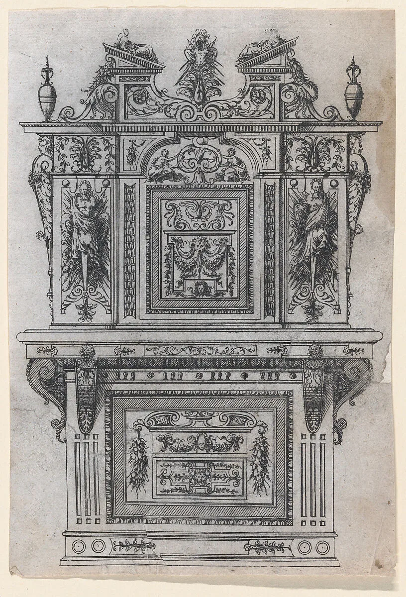 Furniture Design — Jacques Androuet Du Cerceau