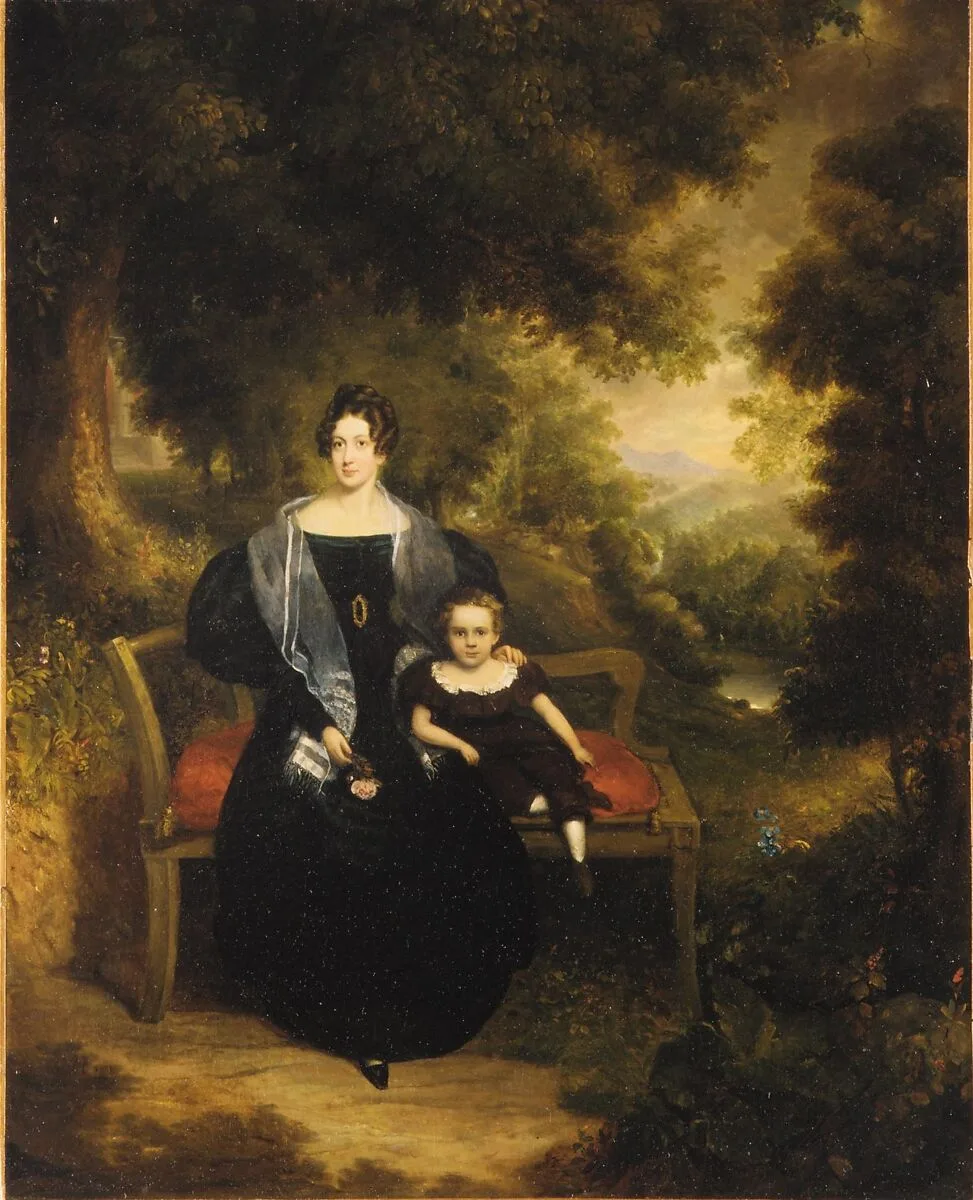 Portrait of a Lady and Child — George W. Twibill Jr.