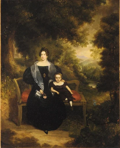 Portrait of a Lady and Child