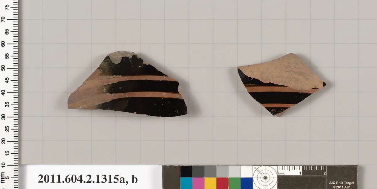 Terracotta fragments of skyphoi (deep drinking cups) — Unknown