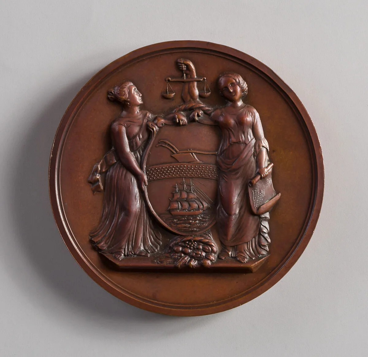 Medal Awarded to Captains Low, Crighton, and Stougger — Unknown